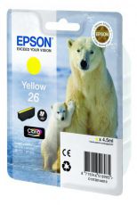 Картридж для принтера и МФУ Epson C13T26144010 yellow для Expression Premium XP-70 (300стр.)