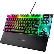 Клавиатура проводная SteelSeries Apex Pro TKL USB, механическая, черный, 64734