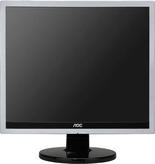 Монитор AOC e719sd/01 Silver black